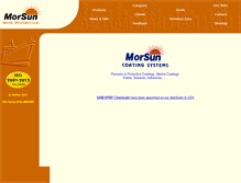 Tablet Screenshot of morsun.net